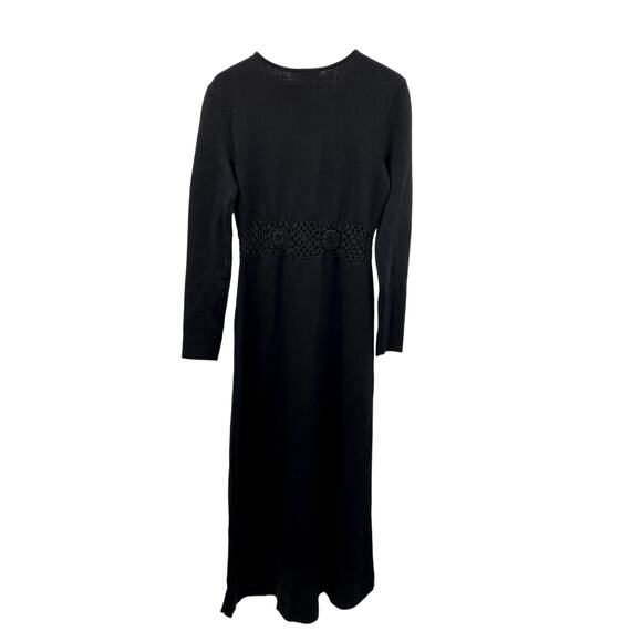 STAUD black yin yang petal dress - Picture 6 of 7